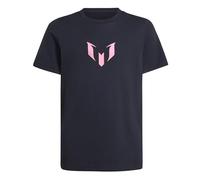 adidas Boy's T-shirt Messi Name & Number Graphic Kids, noir, 152 cm