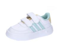 adidas Breaknet 2.0 Shoes Kids Chaussures de Tennis, Cloud White/Semi Flash Aqua/Orange Tint, 26 EU