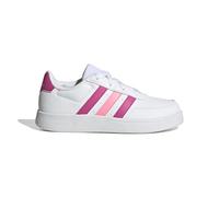 adidas Breaknet Lifestyle Court Lace Shoes Baskets, Cloud White/Lucid Fuchsia/Beam Pink, 36 EU