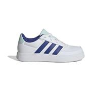 Adidas Breaknet Lifestyle Court Lace shoesbreaknet 2.0 k, Chaussures, FTWR White/Semi Lucid Blue/Halo Mint,