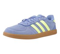 adidas Women's Chaussure Breaknet Sleek, Blue Fusion/Hi-Res Yellow/Gum, 38 2/3