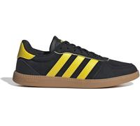 Adidas Breaknet Sleek Suede Womens Shoes Noir/Jaune/Gomme 7 (40.7) Female