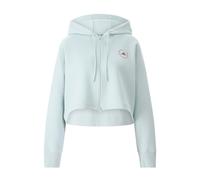 Adidas by Stella McCartney, Femme, Sweatshirts et sweats à capuche, Bleu, Taille: 38 FR Veste de survêtement courte