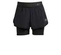 ADIDAS BY STELLA MCCARTNEY Pantalon de sport 'Adidas By Stella McCartney' noir / blanc, Taille 4XS