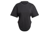 ADIDAS BY STELLA MCCARTNEY T-shirt fonctionnel 'Sportswear Curved Hem' noir, Taille 4XS