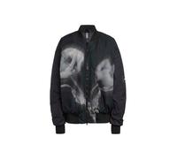 Adidas by Stella McCartney - Woven Bomber Printed - Femme - Vestes - Noir - Taille: 42 FR