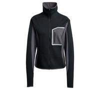 Couche intermédiaire de running entièrement zippée adidas by Stella McCartney CLIMAWARM Black / Utility Black L