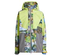 ADIDAS BY STELLA MCCARTNEY Veste outdoor 'TrueNature Earth Collage ' bleu / bleu clair / gris / citron vert, Taille XS-S
