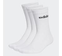 Adidas Performance Chaussettes de sport Linear Crew matelassées 3 paires noir/blanc Taille 34-36