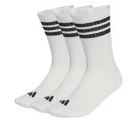 Adidas Calze Cushioned Sportswear 3-Stripes (3 paia) di calzini unisex white