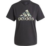 adidas Femme Camo Graphic Tee, Black, S