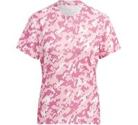 Adidas Camo Print T-Shirt Womens Clair 10 (S) Female