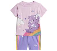 ENSEMBLE T-SHIRT SHORT ADIDAS BISOUNOURS Orchid Fusion / Light Purple 18-24M