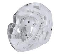 adidas Casque avec visière de Taekwondo (Couleur : Blanc - Taille : L)
