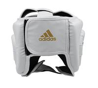 adidas Casque d'entraînement de Boxe Speed Sparring Unisexe, Blanc, L