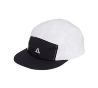 Adidas Casquette de sport Run 5 panneaux Climacool Unisexe Noir/Blanc Taille 56-57
