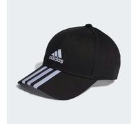 Adidas Casquette Unisexe Base-Ball 3-Stripes Coton Twill - Couleur: Black /