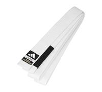 adidas Ceinture de Jiu Jitsu Elite Couleur : Blanc - Taille : A1 (249cm) - Broderie :