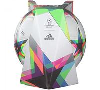 adidas Champions League UCL Pro 2022-2023, Ballon, White-Silver Metallic-Bright Cyan