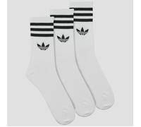 adidas Chaussettes 3-Stripes Crew Socks 3 Pairs in Blanc L