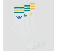 adidas Chaussettes 3-Stripes Crew Socks 3 Pairs in Blanc S