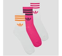adidas Chaussettes 3-Stripes Crew Socks 3 Pairs in Multicolore L