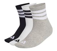Adidas Chaussettes de sport Ess gris chiné/noir/blanc Taille 37-39