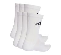 Adidas Chaussettes Cushioned Crew mi-mollet coussinées 6 paires mixte blanc/blanc/noir 40-42