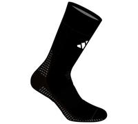 adidas Mixte Football Grip Printed Crew Performance Socks Cushioned Socks, black/white, XL