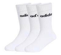 Adidas Chaussettes Crew Linear 3 Unités