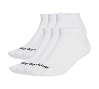 Adidas Chaussettes Linear Crew rembourrées 6 paires Blanc/Noir 37-40