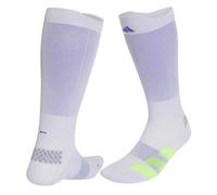 Adidas Chaussettes de running Adizero mi-mollet mixte – Frozen Purple/Solar Purple – Taille XL