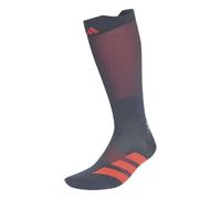 Adidas Chaussettes de running Adizero gris onix/Solar Turbo/blanc Taille 46-48 Mixte