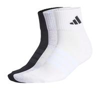 Adidas Chaussettes rembourrées Sportswear cheville 3 paires Mixte Gris/Blanc/Noir 48-51