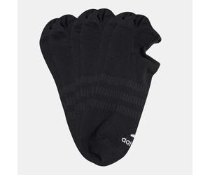 ADIDAS Chaussettes Invisibles, Lot De 3, Noir, Pointure 40-42