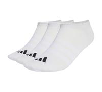 Adidas Socquettes unisexe Thin&Light Sportswear invisibles, 3 paires, blanc/blanc/noir, 8.5-10