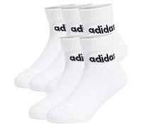 Adidas Performance Chaussettes de sport Linear - 5 paires - noir/blanc - Taille 25-27