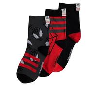 adidas Chaussettes Marvel Spider-Man Crew 3 paires de chaussettes pour enfant