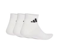 Adidas Chaussettes Cheville Thin&Light Sportswear 3 paires Blanc/Blanc/Noir Taille L EU
