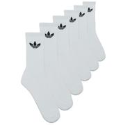 Chaussettes 6 paires Crew adidas Originals blanc L (43-45)