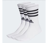 Adidas Chaussettes Unisex 3-Stripes Rembourrées (3 Paires) - (Blanc/Noir)