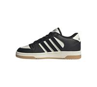 adidas Chaussure de basket-ball Break Start pour bébé garçon, Noir/blanc, 4 US Big Kid