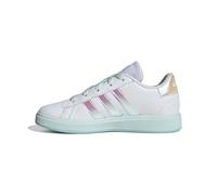 adidas Chaussures de Course Hamburg Unisexes, FTWR White Flash Aqua Halo Mint, 5 UK Child
