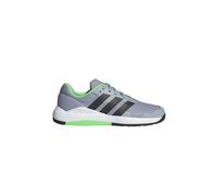 adidas Homme Dropset Base Training Shoes Chaussures de Sport et d'entraînement, Halo Silver/Lime Burst/Core Black, 46 2/3 EU