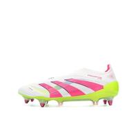 adidas Chaussures de Foot Blanc/Rose Predator Elite LL SG