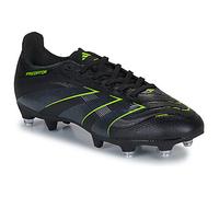 adidas Mixte Predator League Soft Ground Football Boots Chaussures, Core Black/Carbon/Lucid Lemon, 40 EU