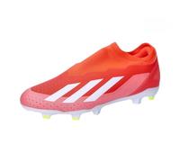 adidas Chaussures de Football Cam X Crazyfast League LL FG Energy Citrus Rouge Blanc Jaune 44, Rouge et Blanc Jaune, 44 EU