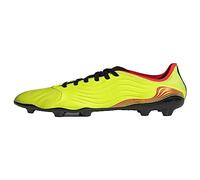 adidas Chaussures de football COPA 23.3 unisexes pour enfant à fond fixe, Team Solar Yellow Red Core Bla, 37 1/3 EU