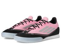 adidas Chaussures de football d'intérieur F50 Freestyle 24 Messi, Rose clair, argent, noir métallisé, 43 1/3 EU