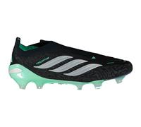 adidas Predator 26 Élité sans lacets FG Noir/Blanc/Vert 45 1/3